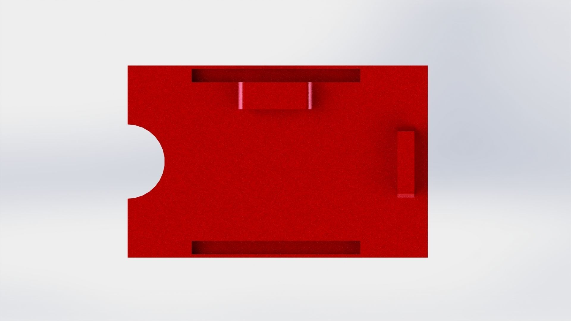 ID Card Holder 3D print model_1