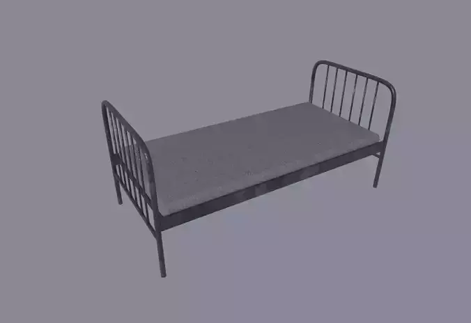 Prison Bed 3D model