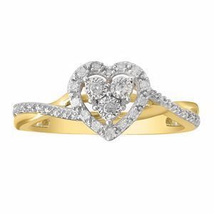 Heart Ring 3D print model_2