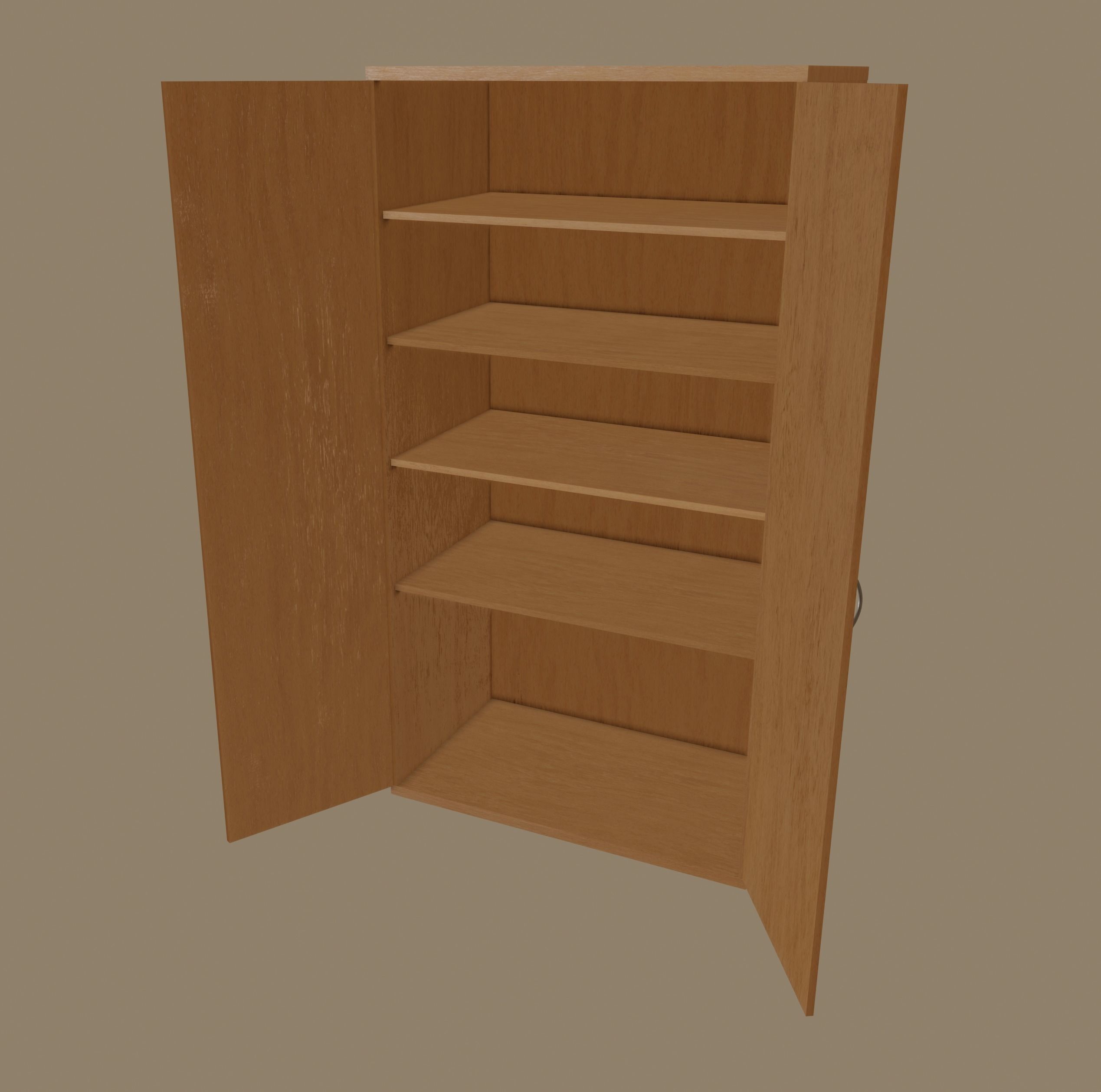 Cupboard 3D model_2