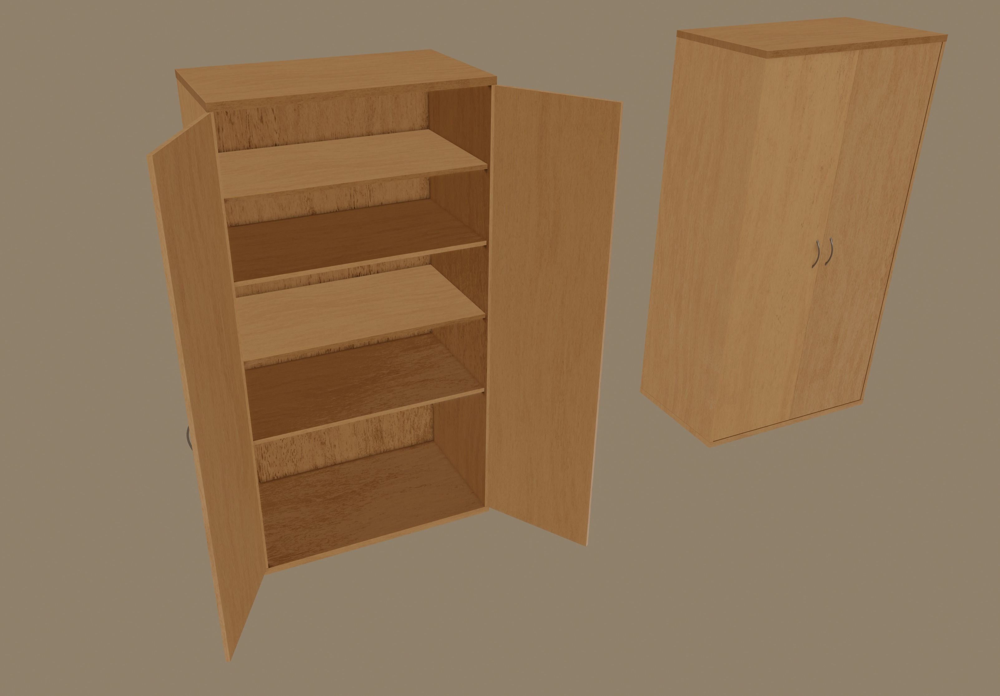 Cupboard 3D model_1