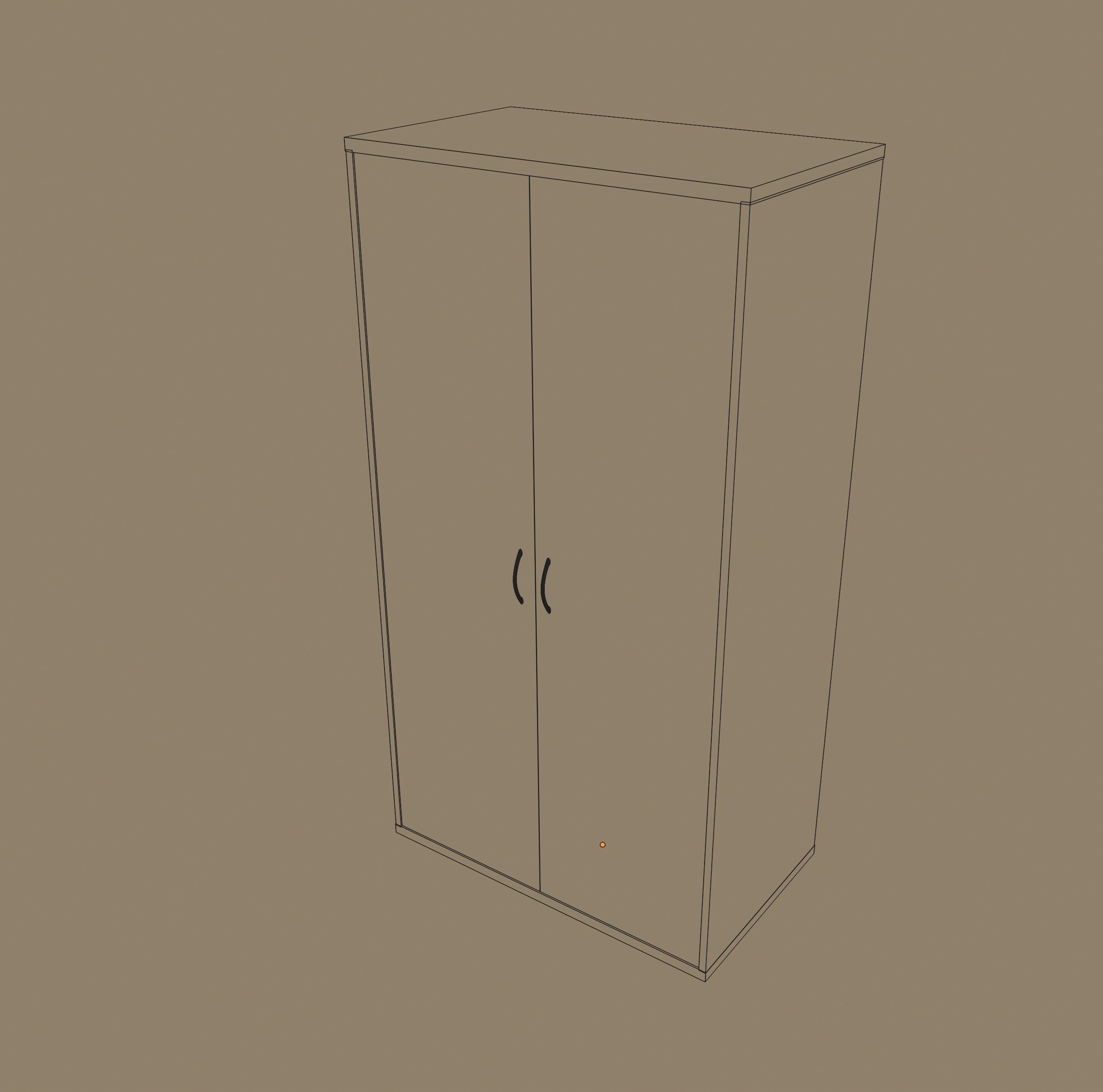 Cupboard 3D model_9