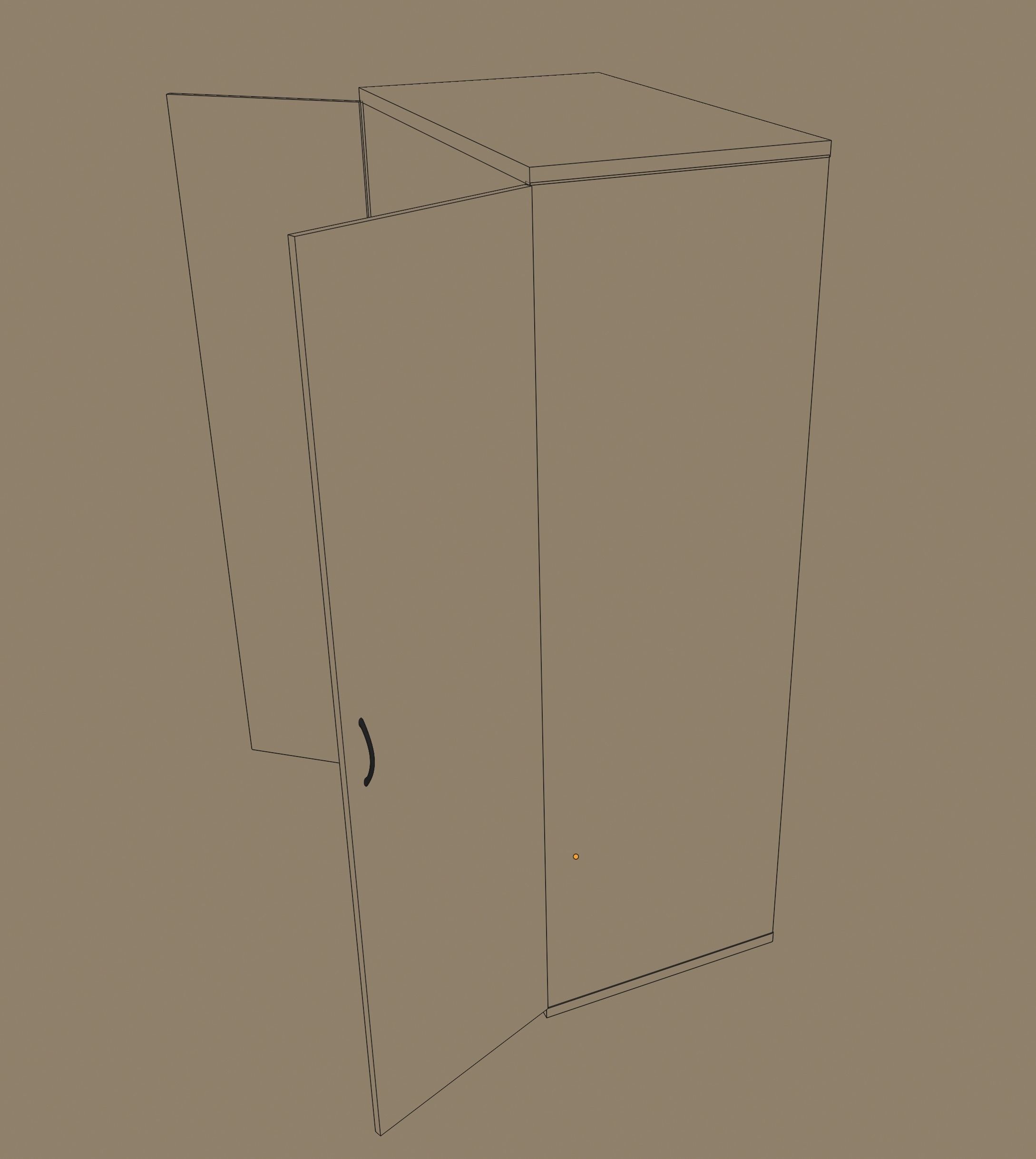 Cupboard 3D model_11