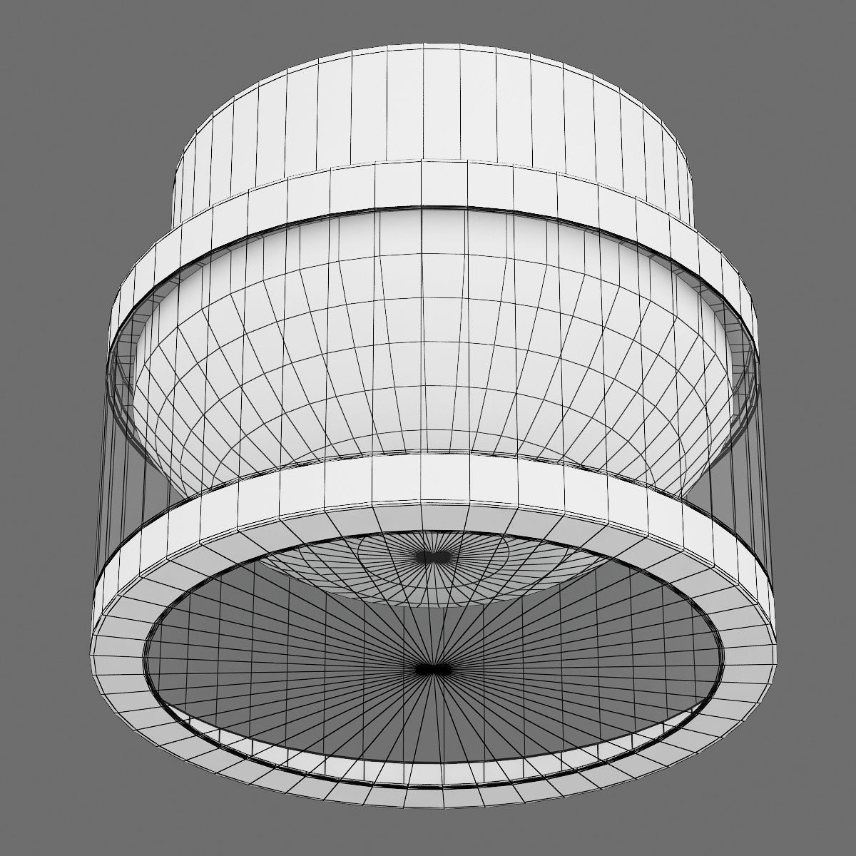 07225x Maturo Lightstar Recessed decorative spot lamp 3D model_3
