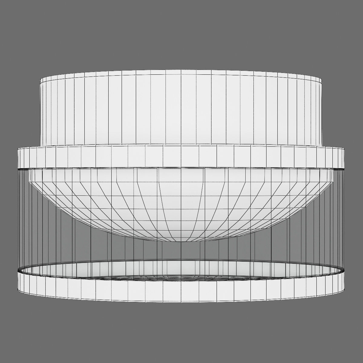 07227x Maturo Lightstar Recessed decorative spot lamp 3D model_2