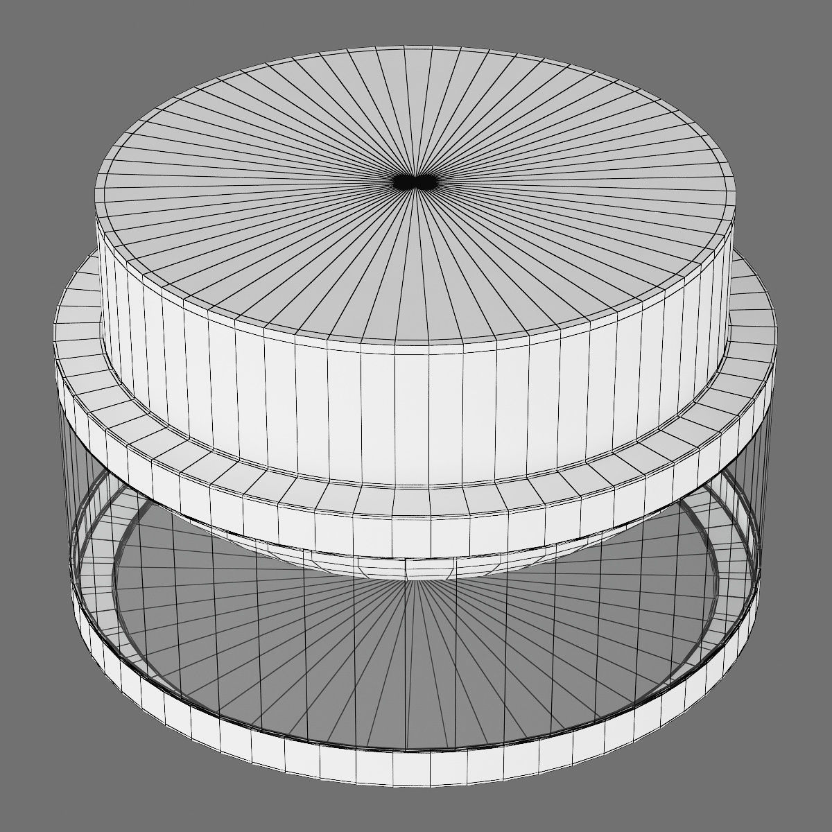 07227x Maturo Lightstar Recessed decorative spot lamp 3D model_4