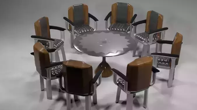 home fourniture Low-poly 3D model