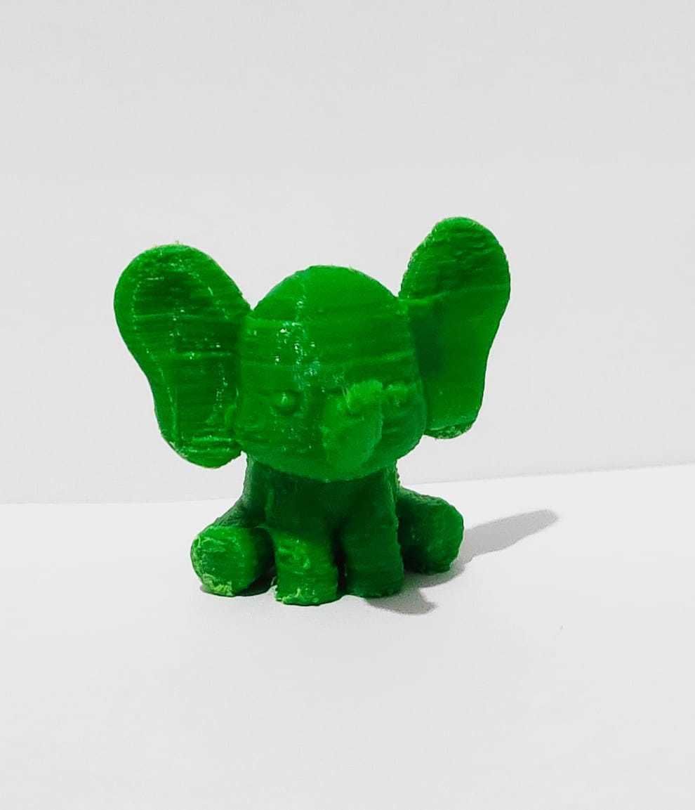 Cute Elephant  3D print model_3