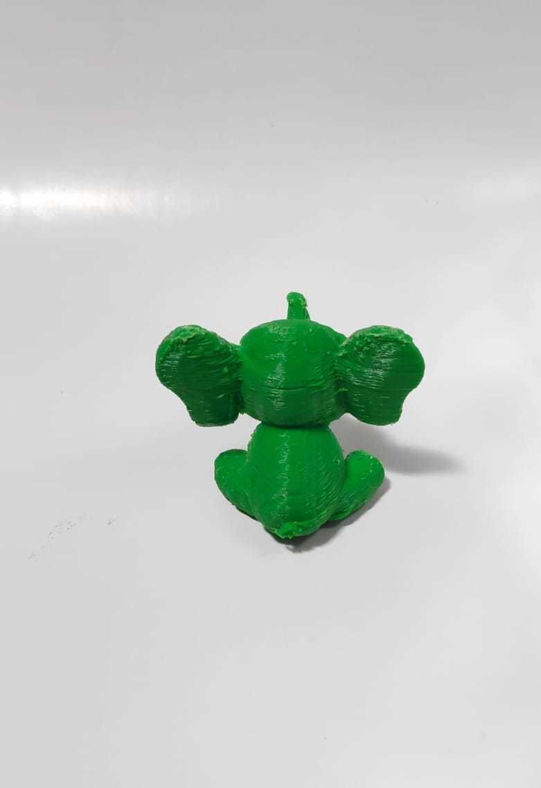 Cute Elephant  3D print model_7