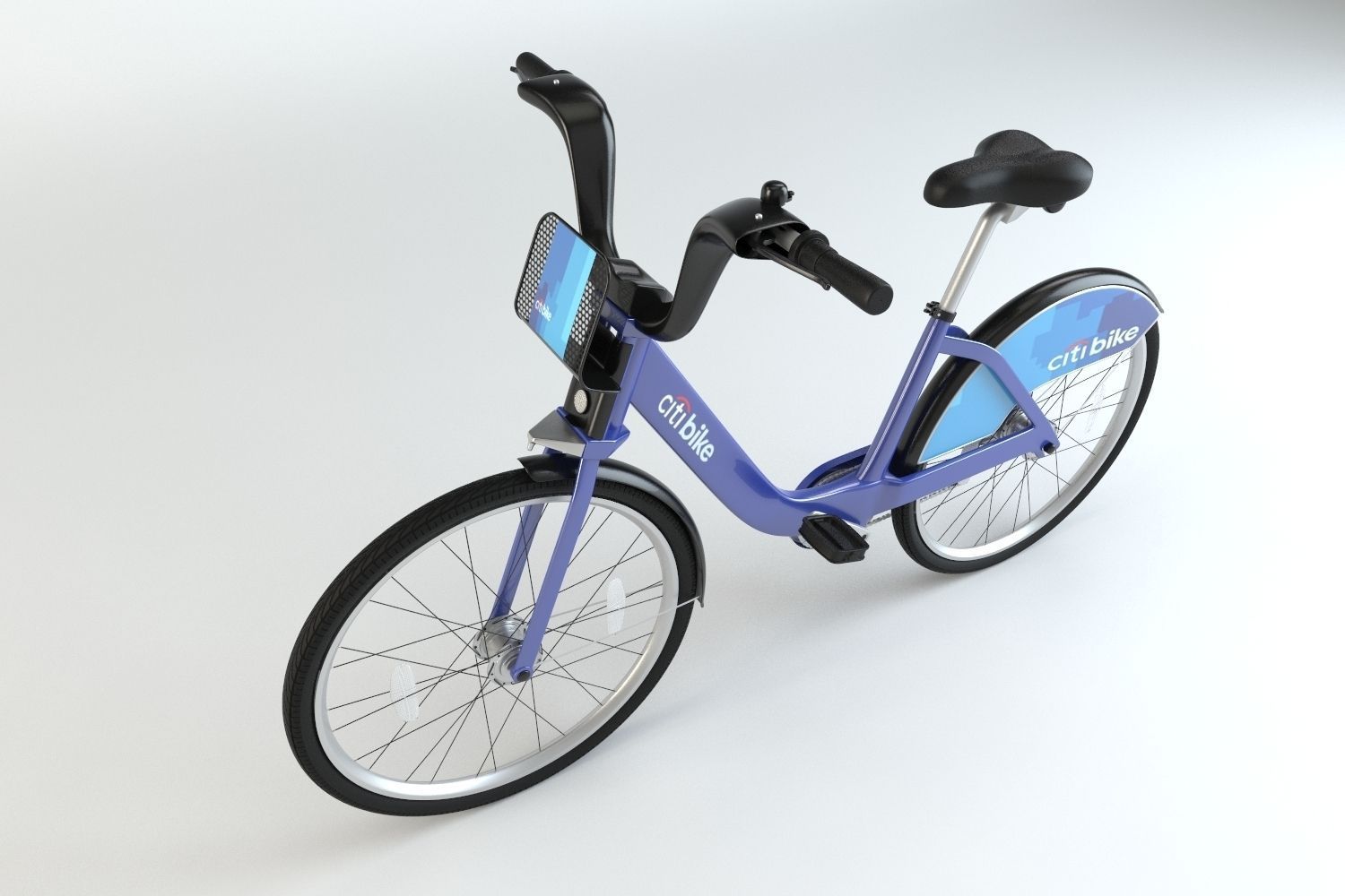 New York City Citibike 3D model_2