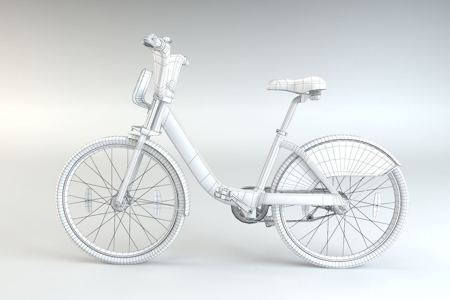 New York City Citibike 3D model_3