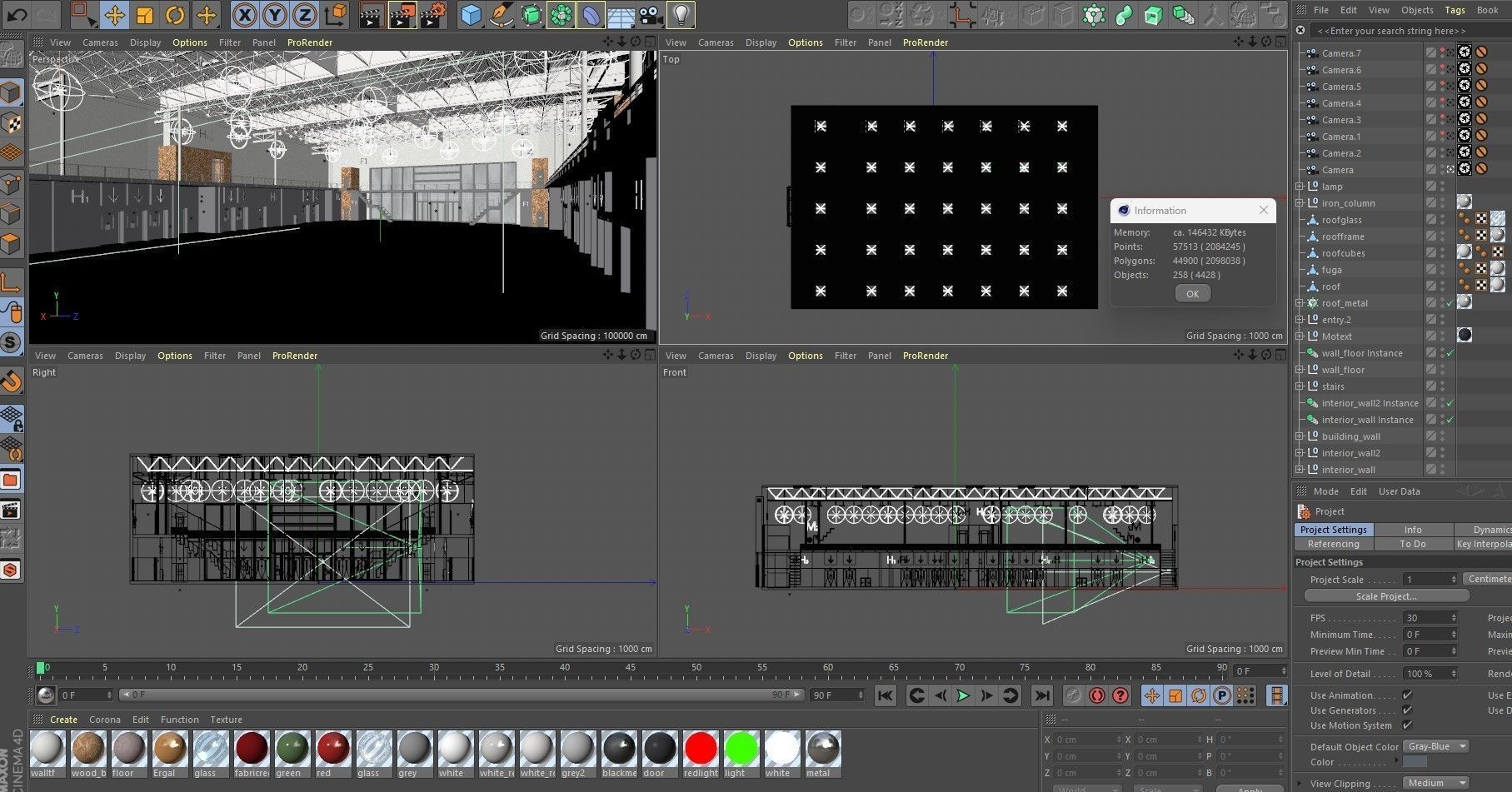 Exhibition Hall 14 interior 3D model_26