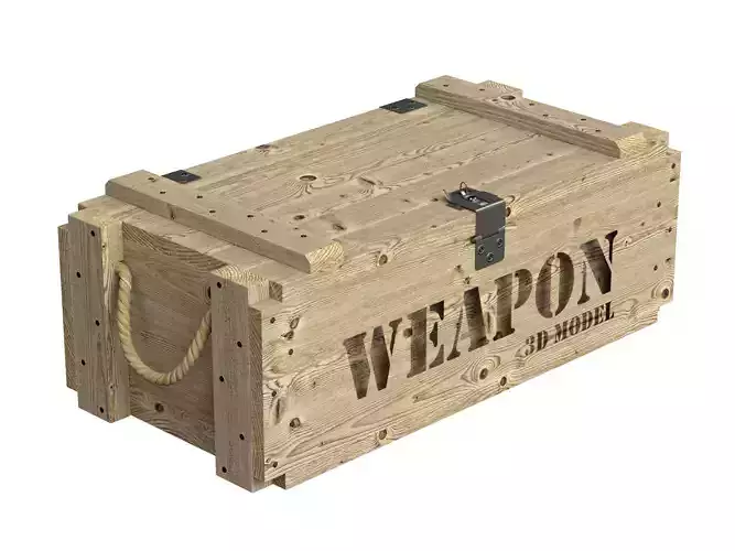 Weapon Crate 3D model