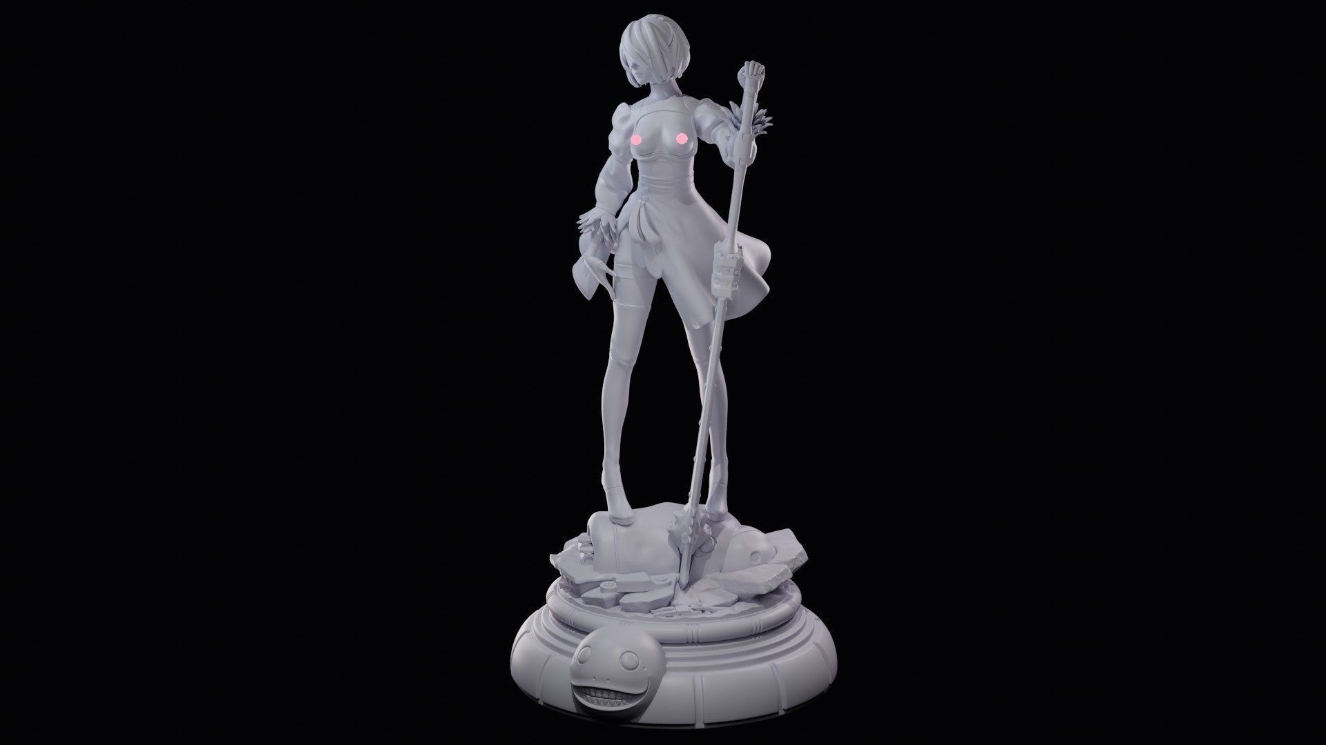 2B - Nier Automata 3D print model