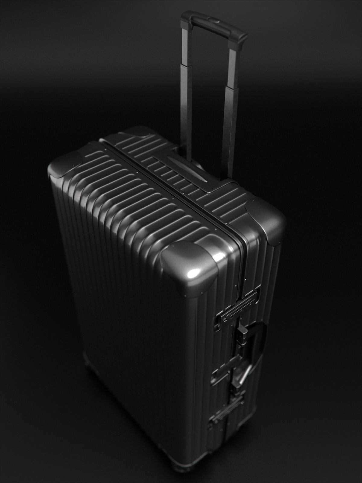 Rimowa Topas Multiwheel Trolley Bag 3D model_1