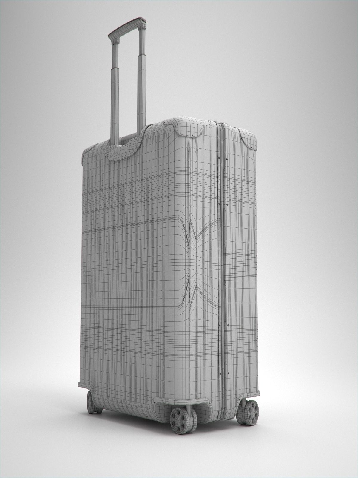 Rimowa Topas Multiwheel Trolley Bag 3D model_10