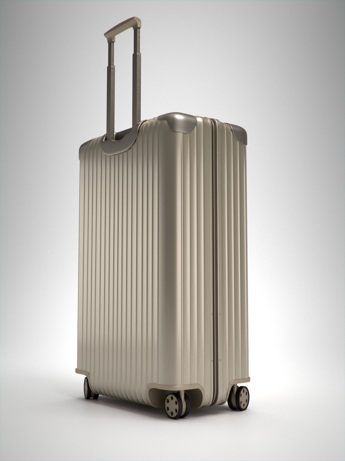 Rimowa Topas Multiwheel Trolley Bag 3D model_8