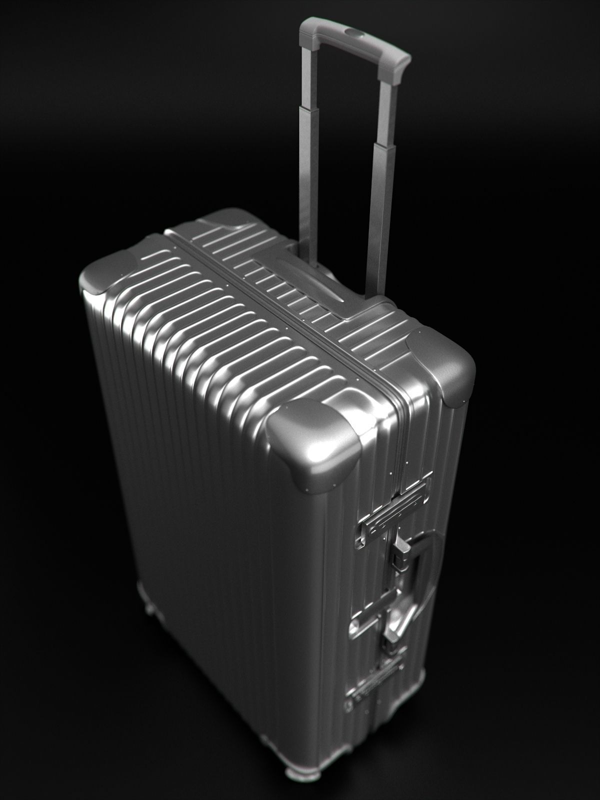 Rimowa Topas Multiwheel Trolley Bag 3D model_2