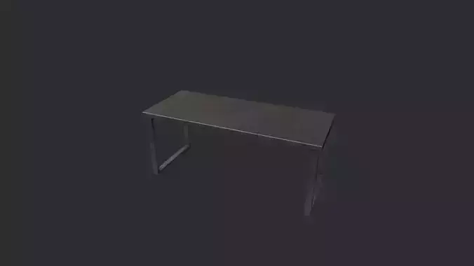 Black Metal Modern Table