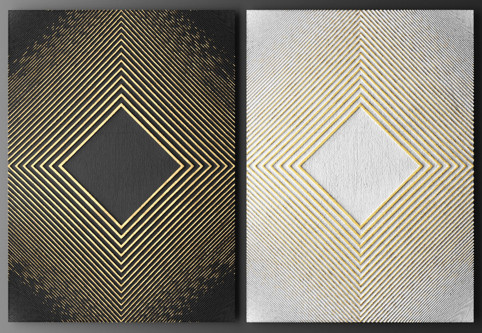 Panel painting 3D model_5