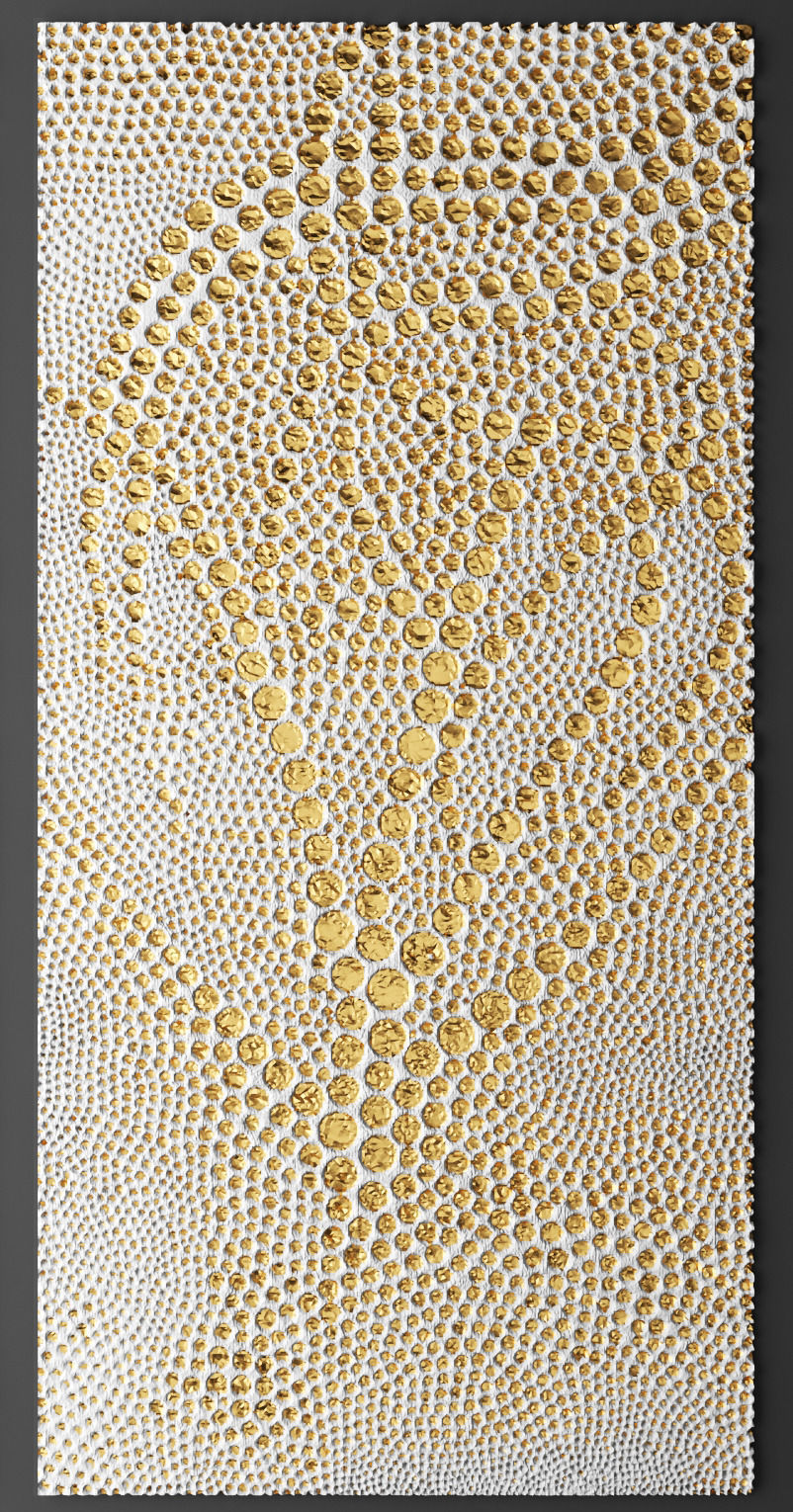 Panel painting 3D model_2