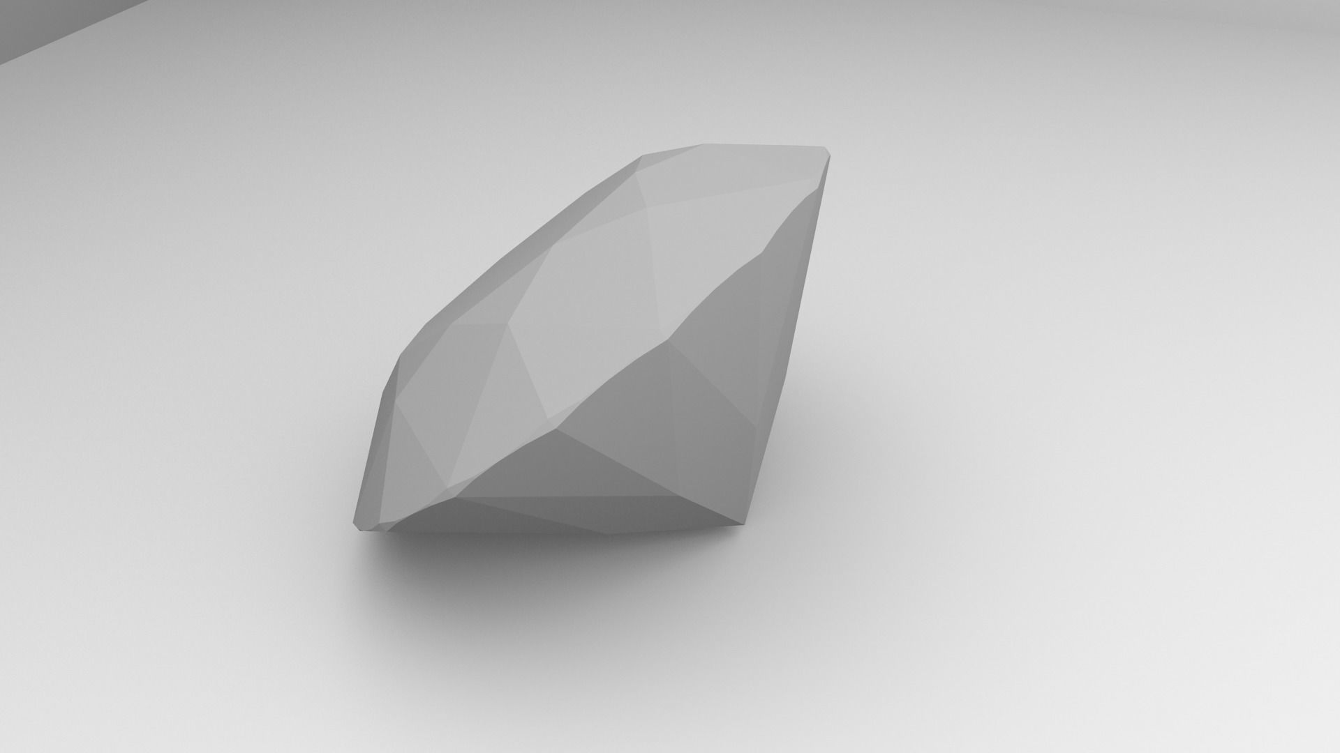 White Diamond 3D model_3