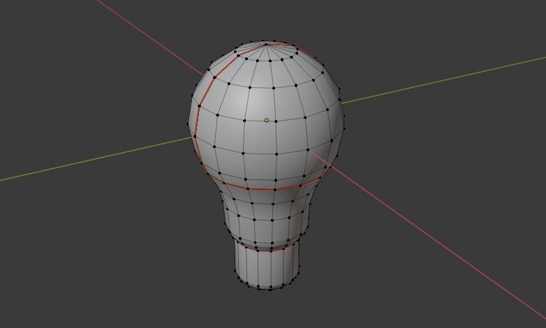 LED lightbulb Free low-poly 3D model_3