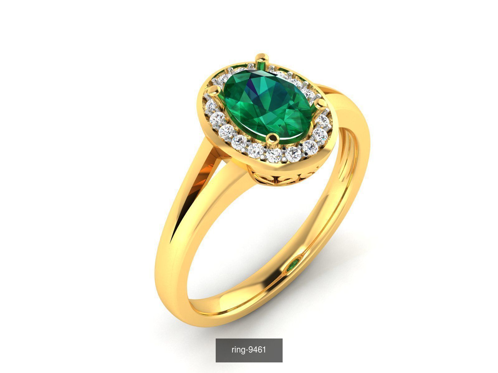 274 GEMSTONE RING 3D Model Collection_40