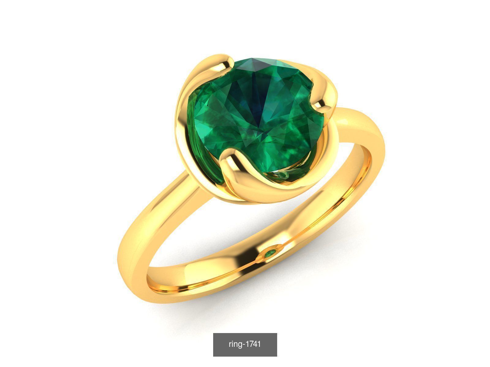 274 GEMSTONE RING 3D Model Collection_115