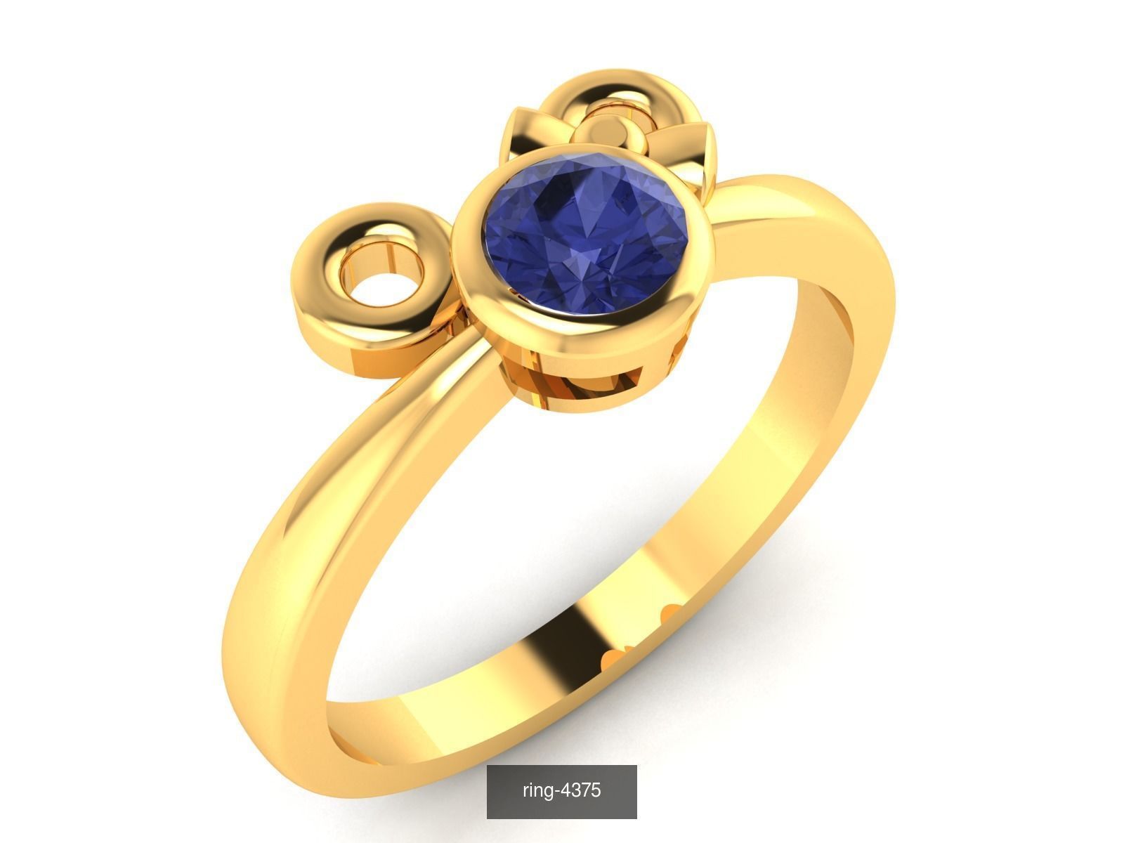 274 GEMSTONE RING 3D Model Collection_182