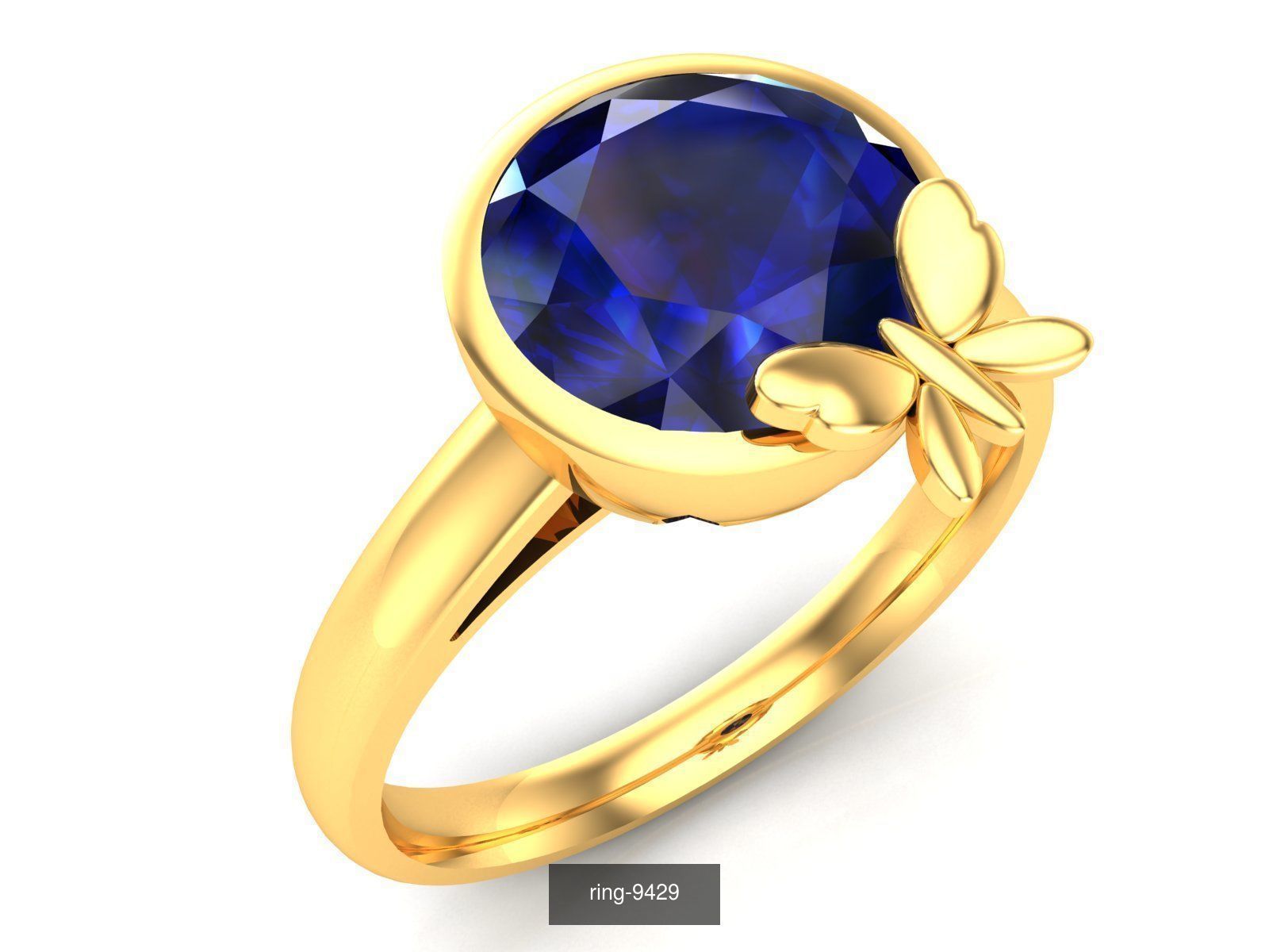 274 GEMSTONE RING 3D Model Collection_16