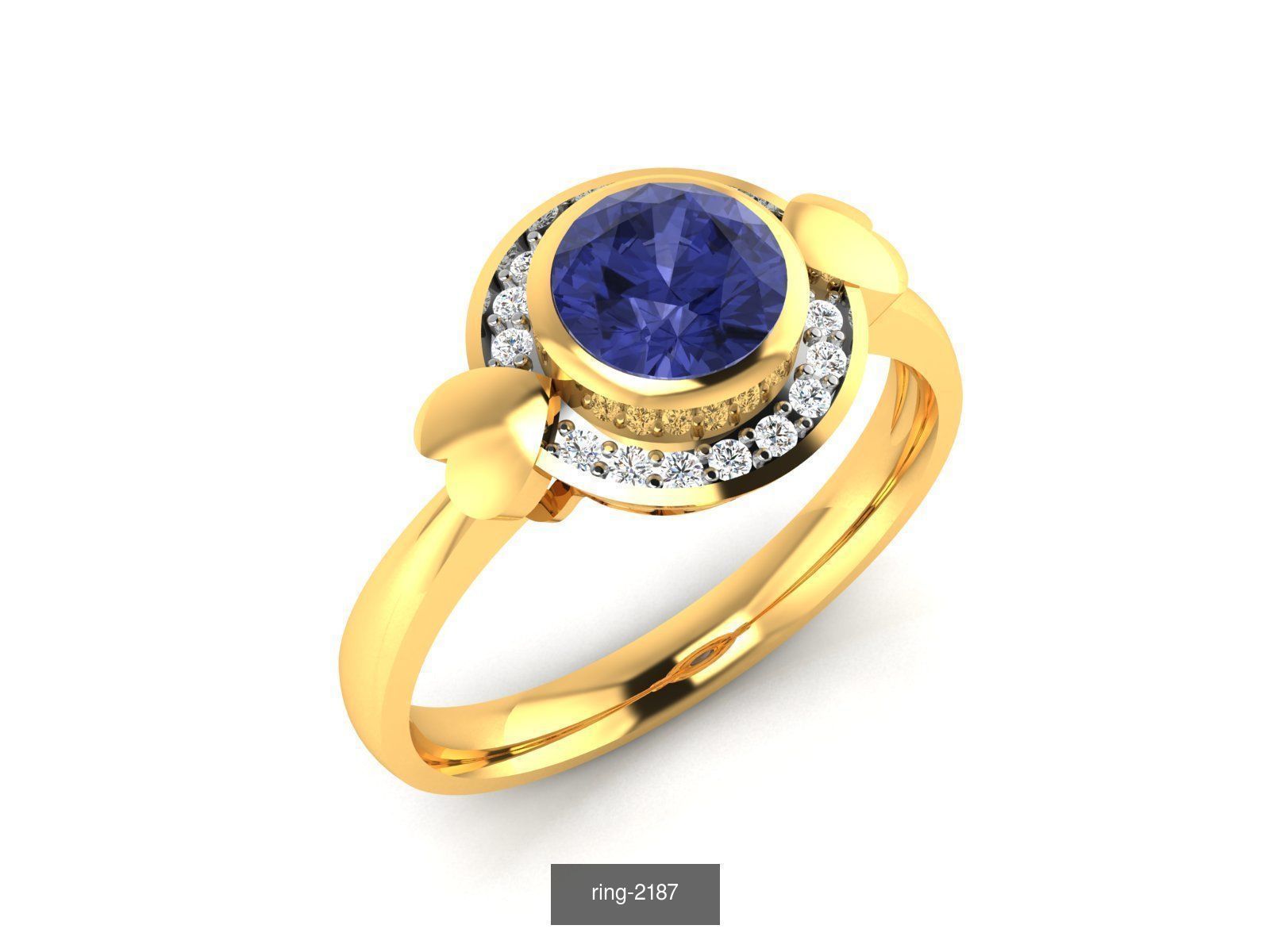 274 GEMSTONE RING 3D Model Collection_166
