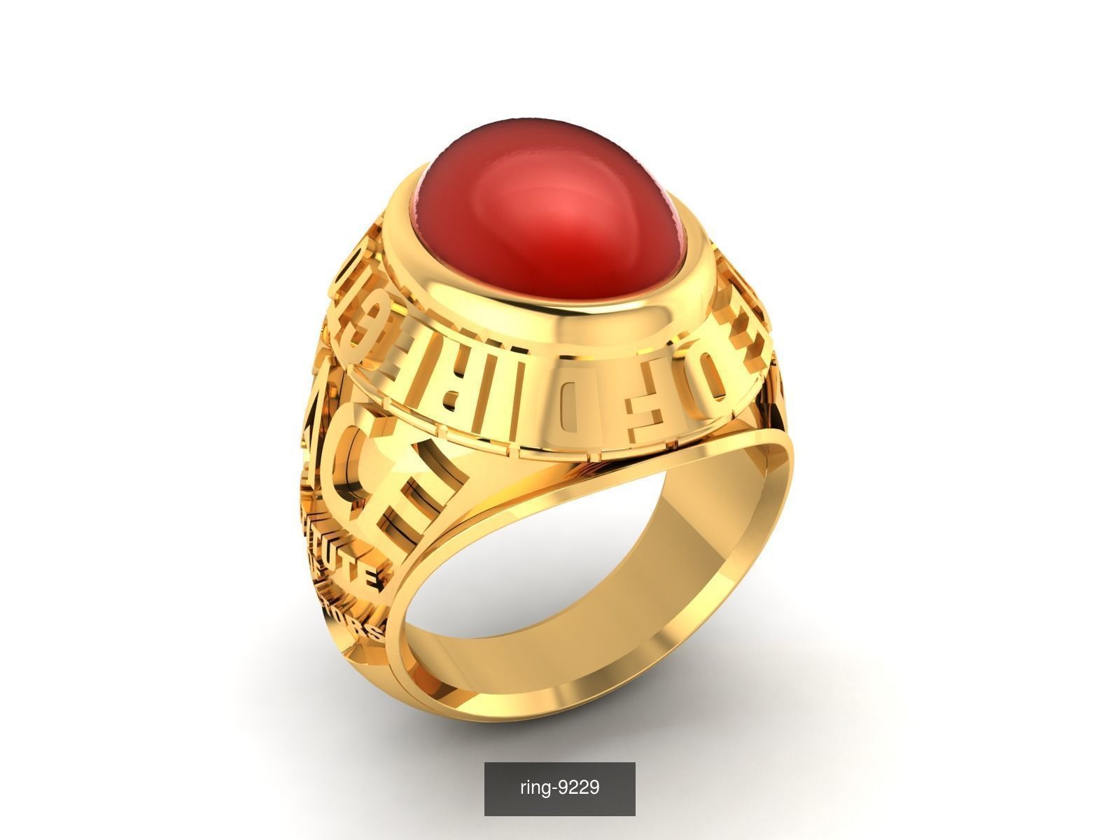 274 GEMSTONE RING 3D Model Collection_20