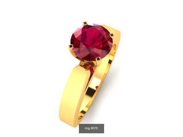 274 GEMSTONE RING 3D Model Collection_48