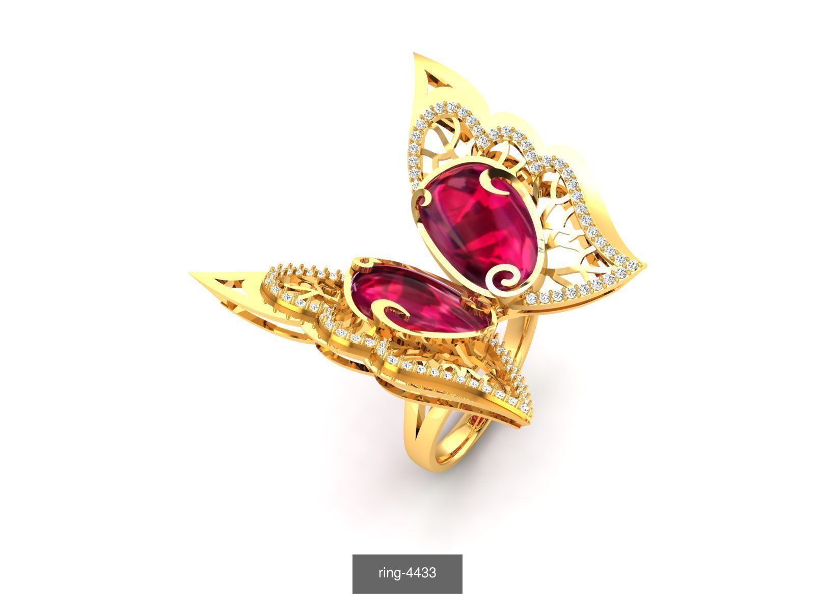 274 GEMSTONE RING 3D Model Collection_181