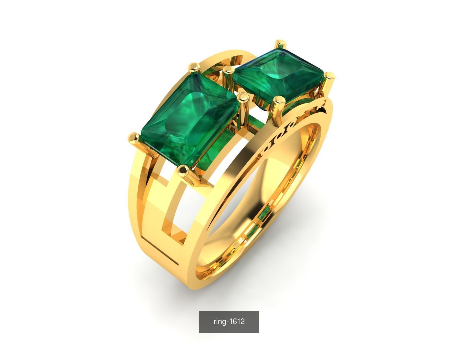 274 GEMSTONE RING 3D Model Collection_118