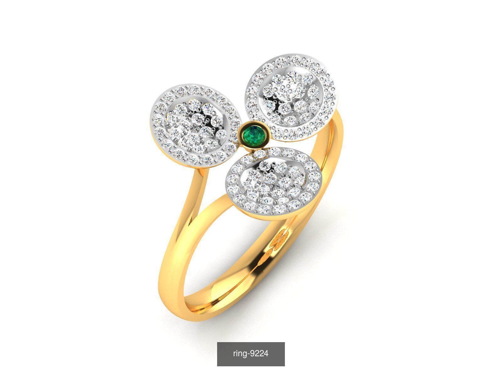 274 GEMSTONE RING 3D Model Collection_22