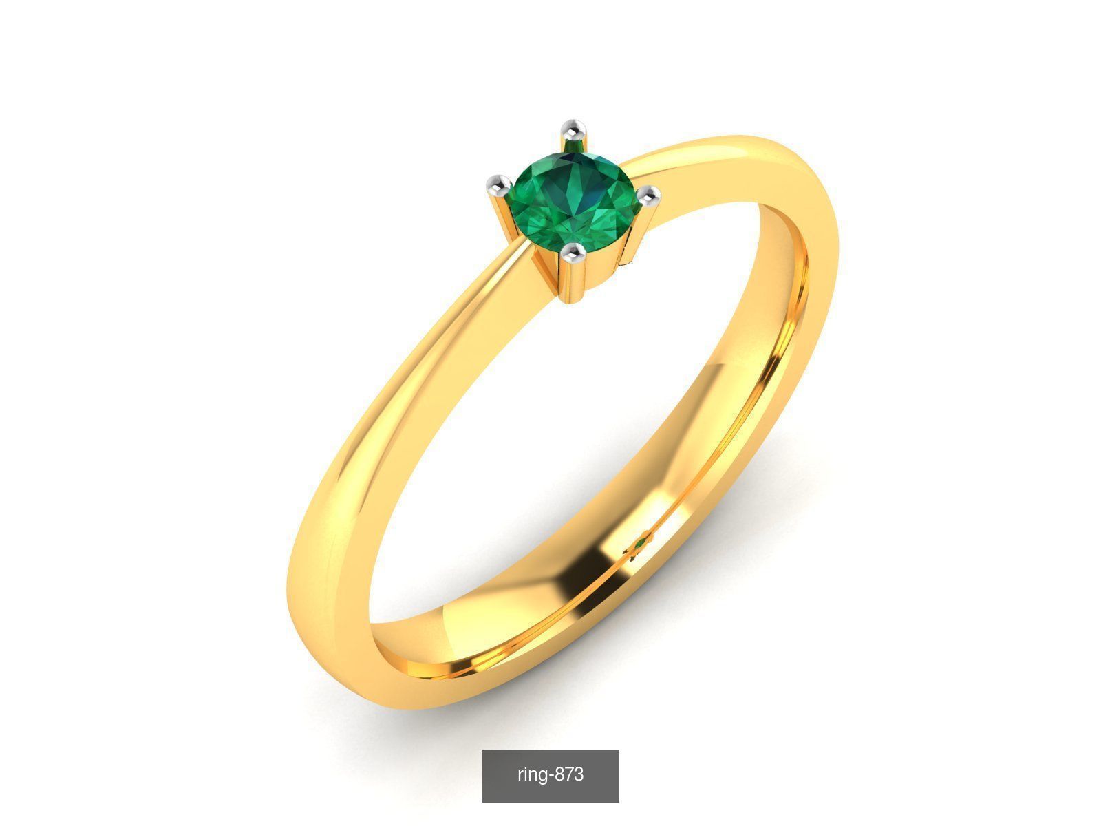 274 GEMSTONE RING 3D Model Collection_58