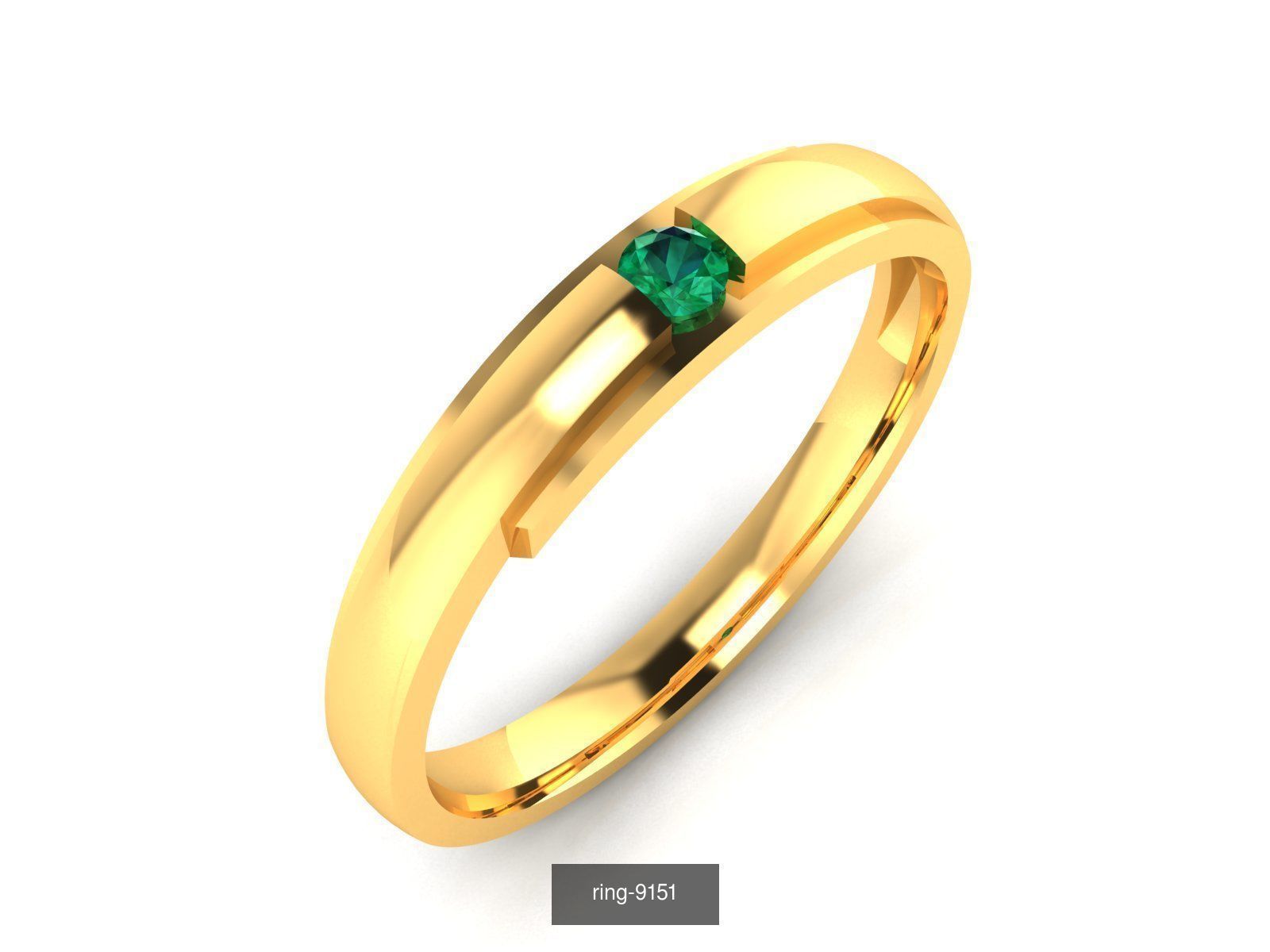 274 GEMSTONE RING 3D Model Collection_32