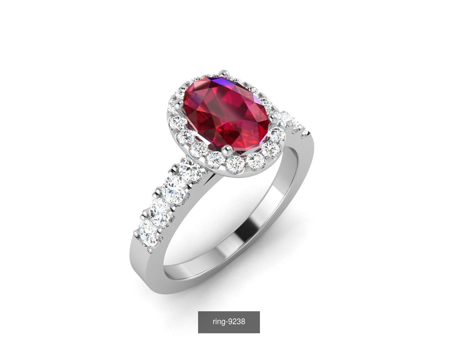 274 GEMSTONE RING 3D Model Collection_18