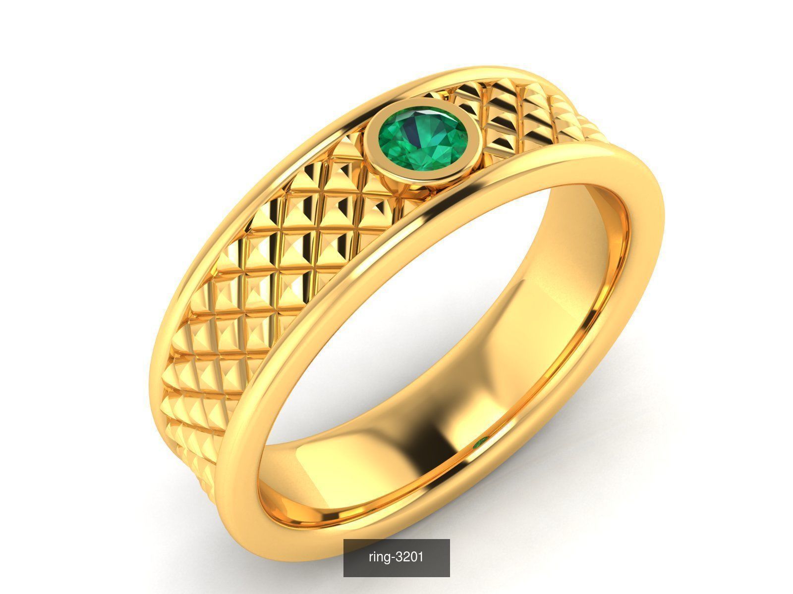 274 GEMSTONE RING 3D Model Collection_140