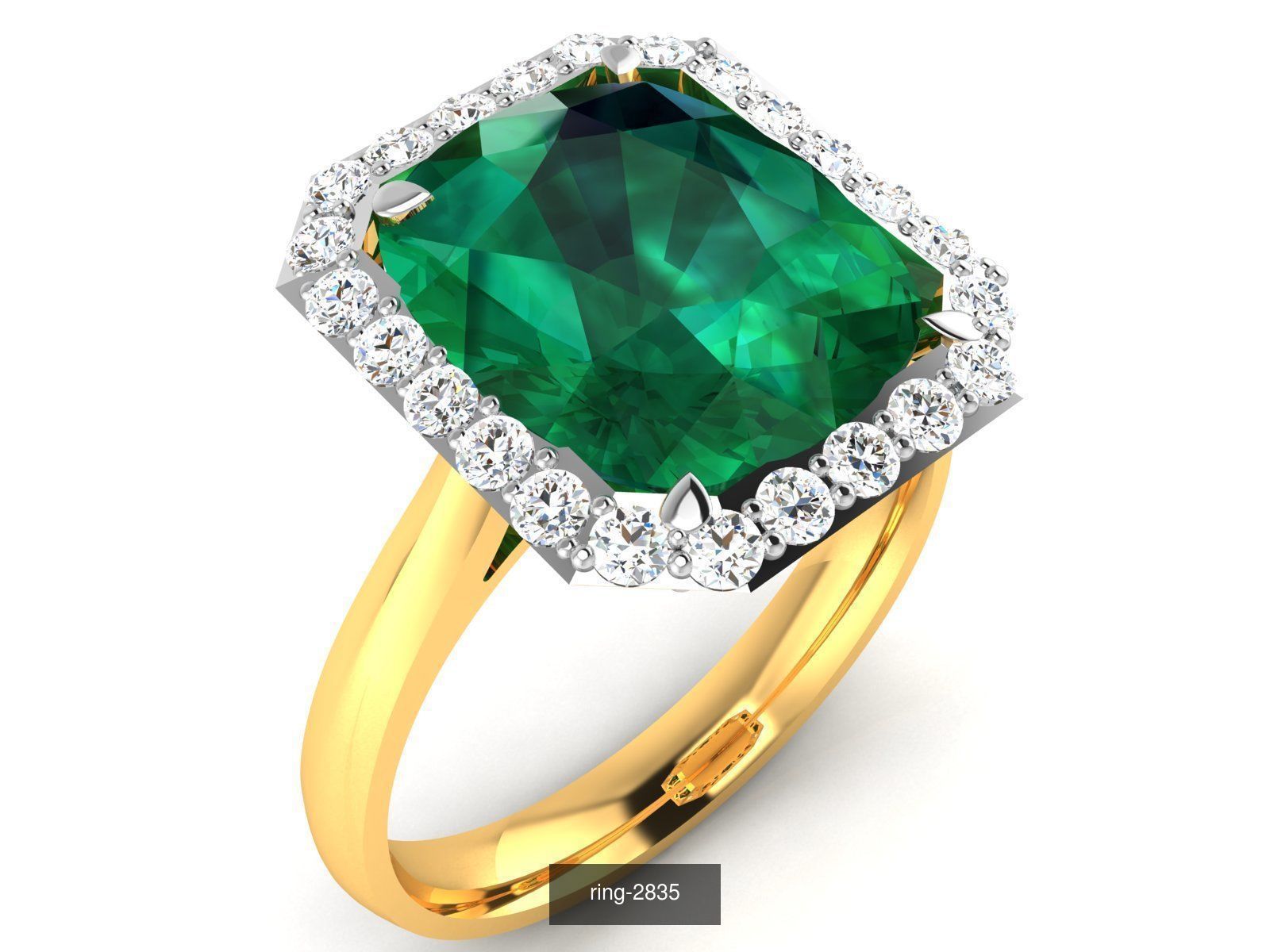 274 GEMSTONE RING 3D Model Collection_153