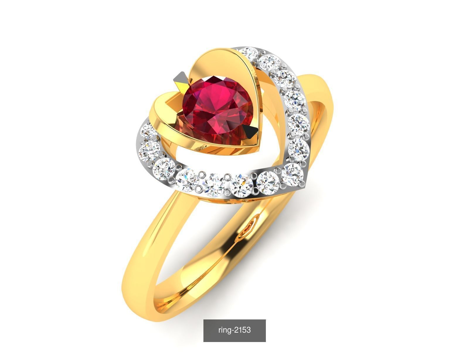 274 GEMSTONE RING 3D Model Collection_169