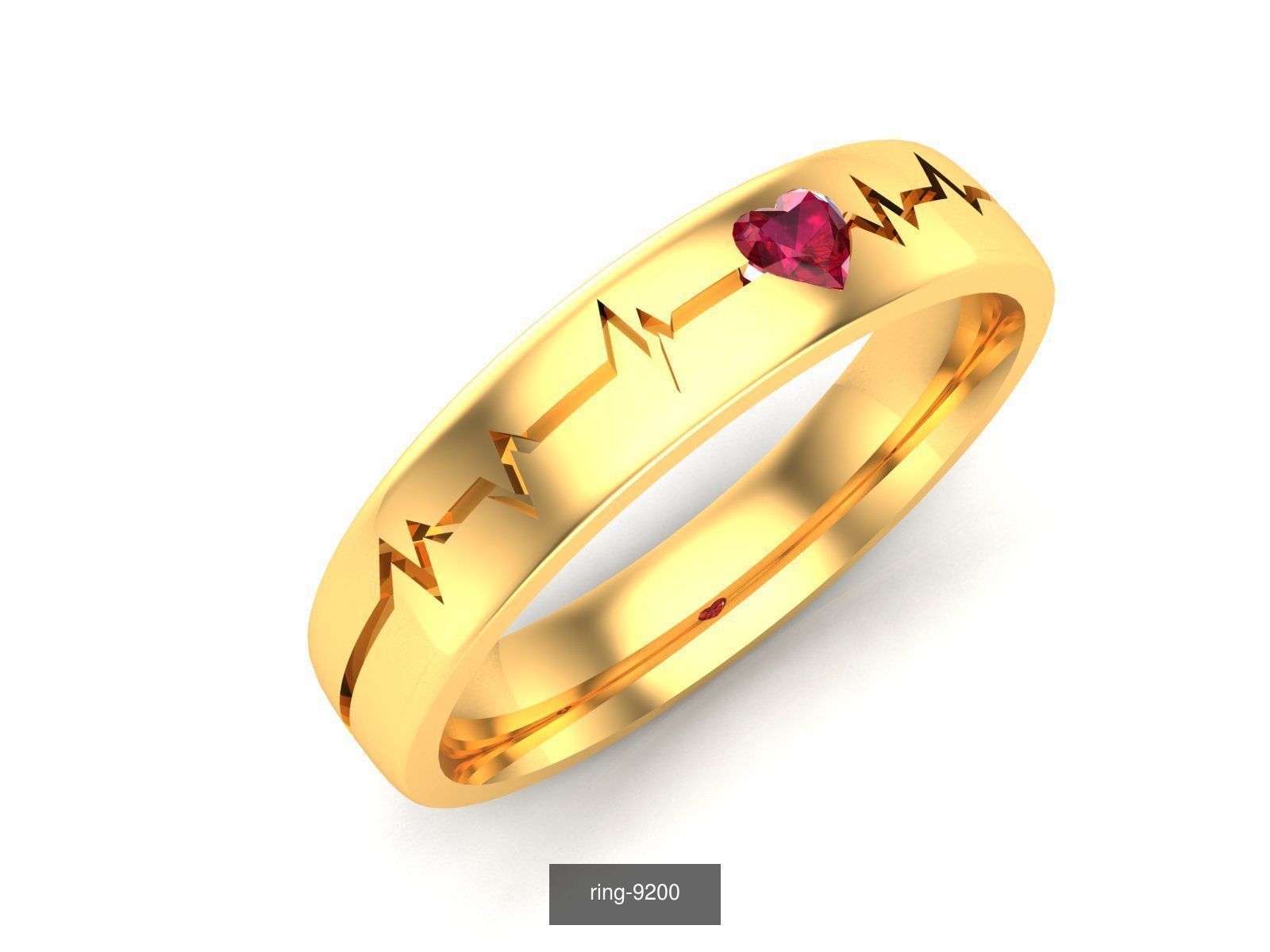 274 GEMSTONE RING 3D Model Collection_30