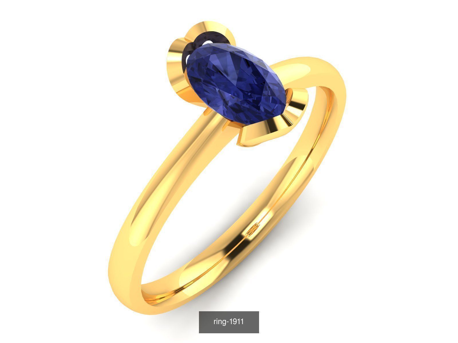 274 GEMSTONE RING 3D Model Collection_102