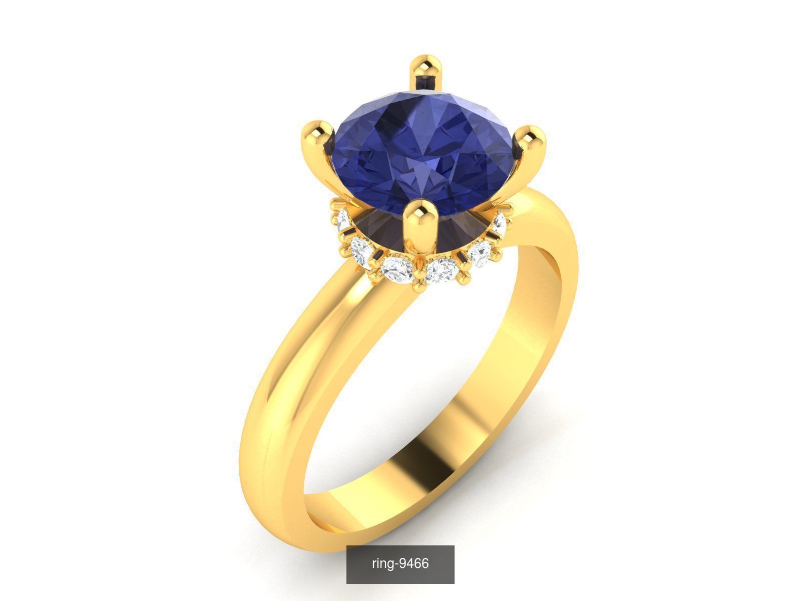 274 GEMSTONE RING 3D Model Collection_39