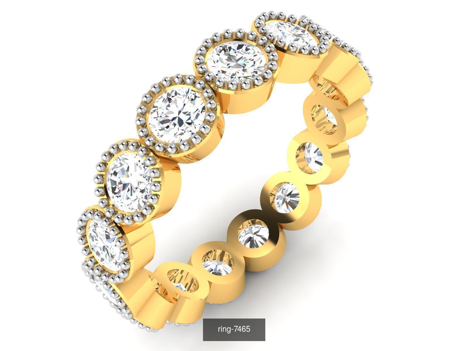 207 BAND RING 3D Model Collection_183