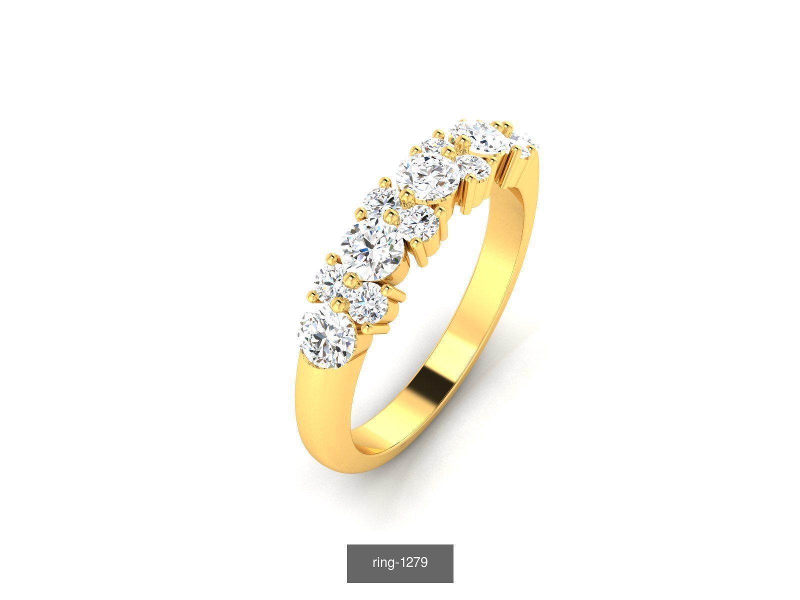 207 BAND RING 3D Model Collection_99