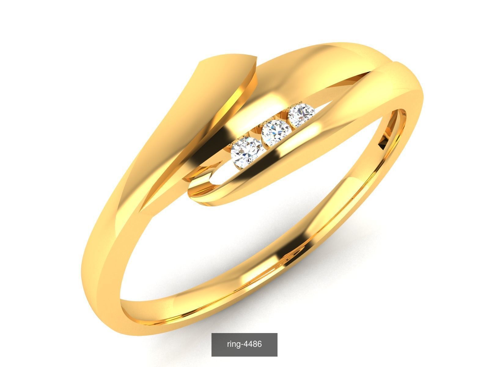 207 BAND RING 3D Model Collection_145