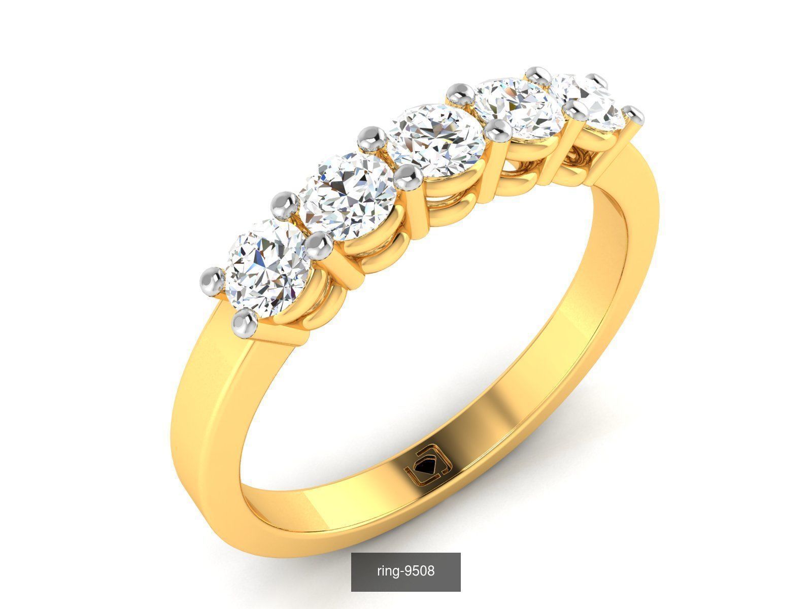 207 BAND RING 3D Model Collection_20
